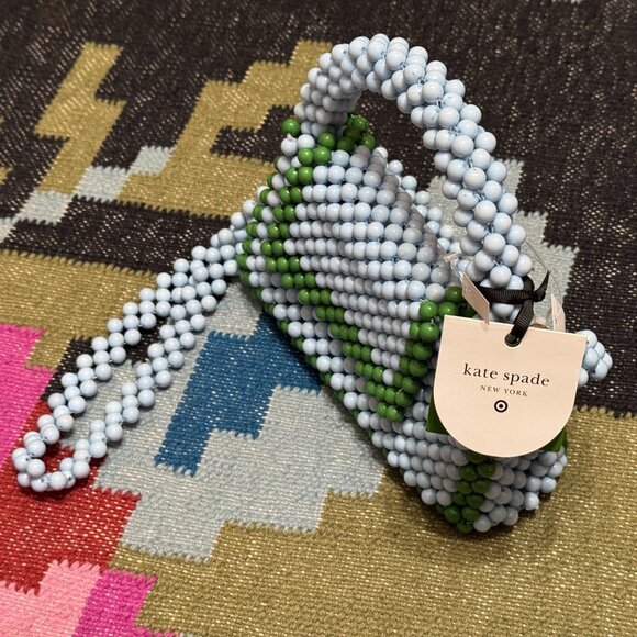 Colorblock Beaded Crossbody Bag - kate spade new york x Target, Blue/Green - Picture 16 of 16